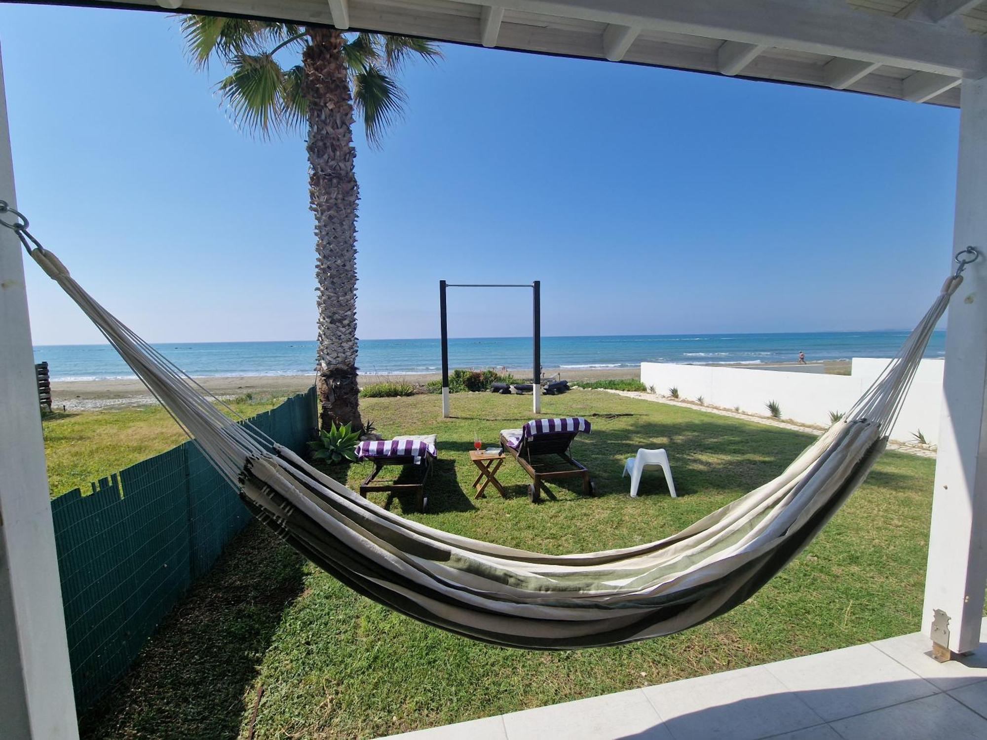 Ammos Beachfront Villa Paradise Lárnaka Kültér fotó